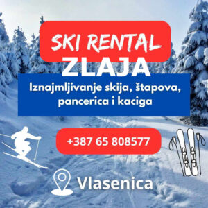 Ski rental ZLAJA Vlasenica
